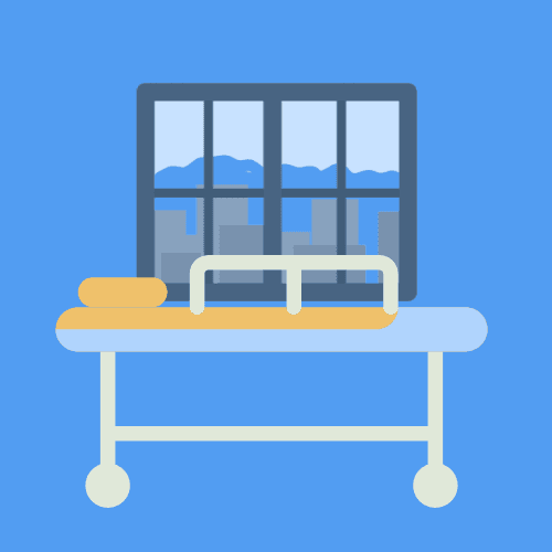 Background for Frais accessoires à l’hôpital (téléphone, télévision)