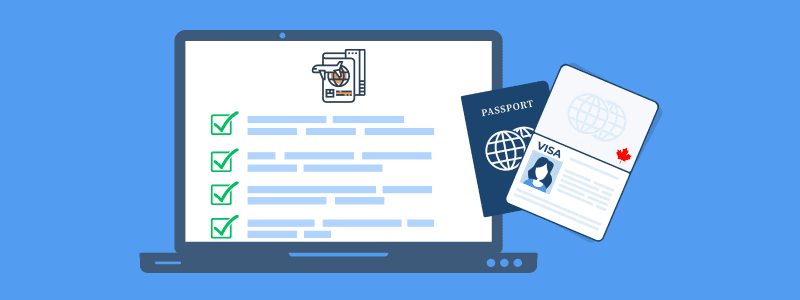 Background for La liste de vérification pour le Super Visa