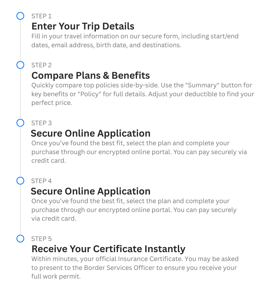 How to buy online How to buy a policy online