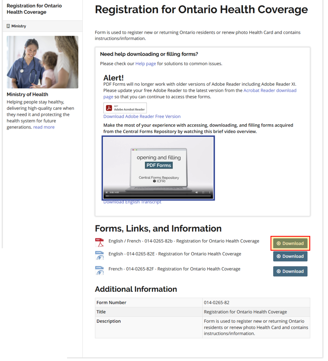 OHIP Form2 KR OHIP Form2 KR